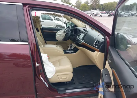 2019 Toyota Highlander Limited from USA, damaged, VIN 5TDDZRFH1KS924892